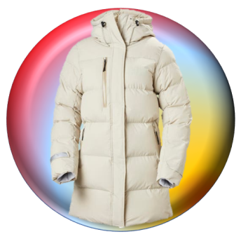 white coat - medium weight apparel