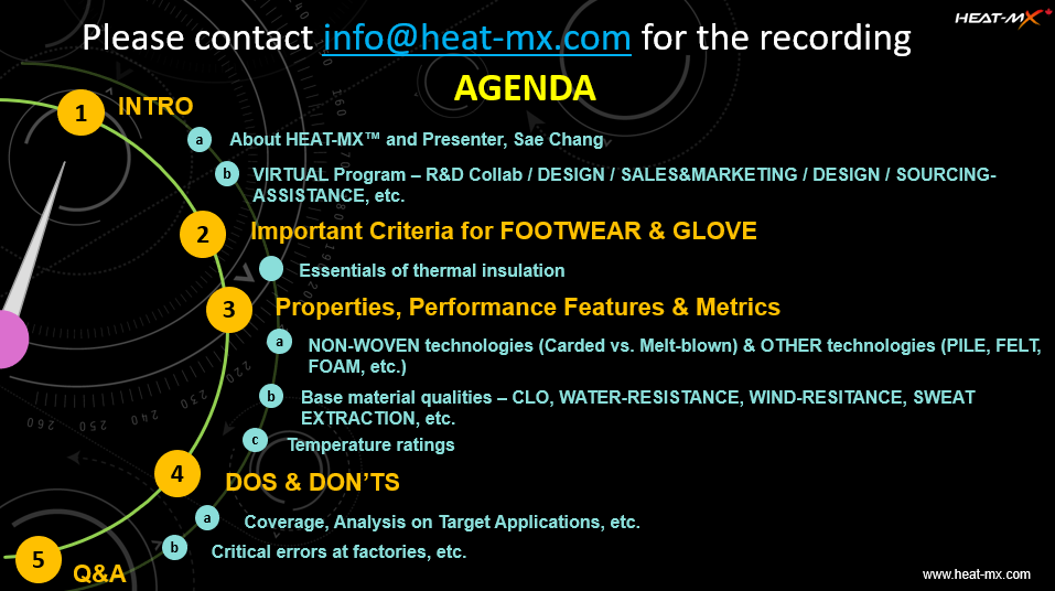 HEAT-MX Webinar 4 Agenda
