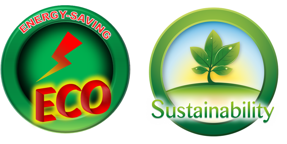 Enegy Saving and Sustainability Logos