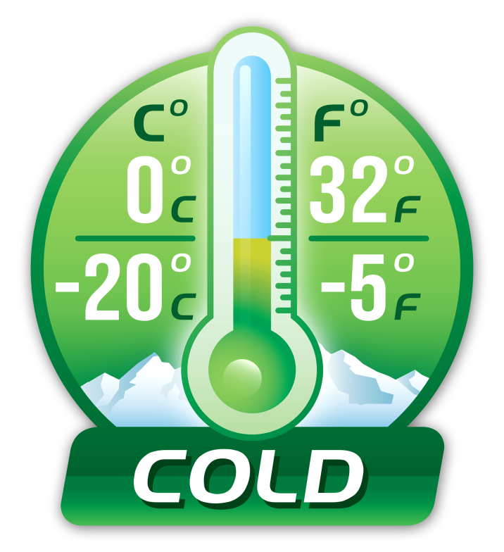 Cold Temperature Rating (0C to -20C)