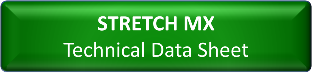 Stretch-MX Technical data Sheet on green background
