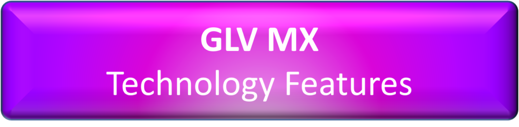 GLV-MX Technology Features on purple background