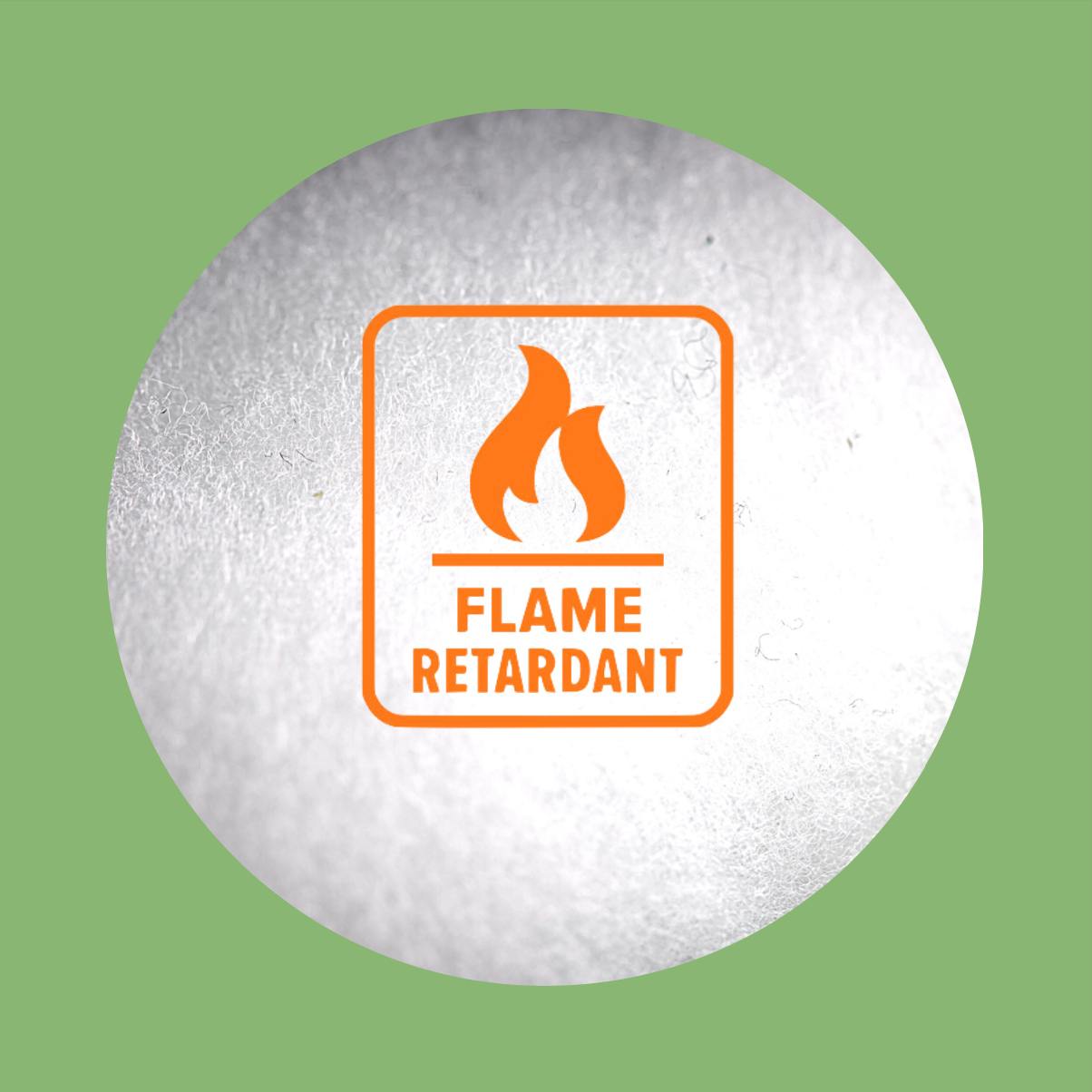 Flame retardant insulation material